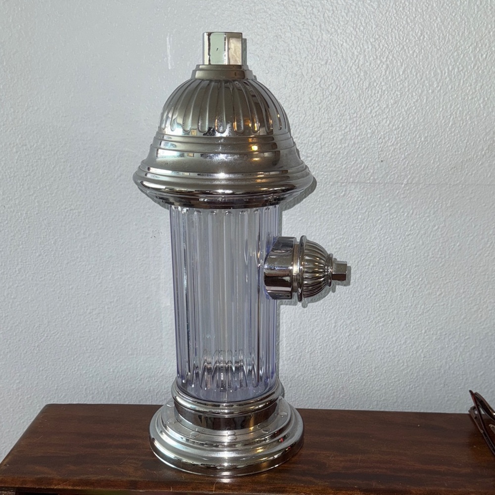 Godinger Silver Art Co. Fire Hydrant Beverage Dispenser Bar Accessory